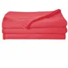 Poyet Motte Autre Couverture Polaire, Polyester, Fraise, 240x220 cm