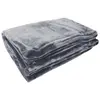 Poyet Motte Couverture microflanelle 220x240 cm gris
