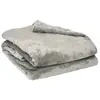 Poyet Motte Couverture Microflanelle Grise 100% polyester 280g 240x220