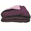 Poyet Motte Couette Microfibre 400g/m² CALGARY Prune & Parme 140x200cm