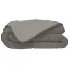 Poyet Motte CALGARY Couette chaude Microfibre 400g/m² Taupe & Lin 220x240cm