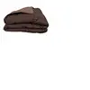 CALGARY Couette chaude Microfibre 400g/m² Choco & Moka 240x260cm