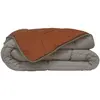 POYET MOTTE Couette Microfibre 400g/m² CALGARY - 140 x 200 cm - Gris g...