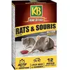 Kb KB Pâte prets a l'emploi anti-rats et souris - 120 g