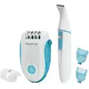 Rowenta EP2851F0 Epilateur electrique Flower Love Blanc/Bleu