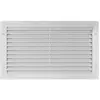 Grilles à encastrer grille menuis. avec moustiq. 175 cm² 334 x 186 mm ...