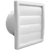 Clapets extérieurs clapet extérieur à volets ø 100 à 130 mm blanc 1 pièce(s) - autogyre
