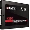 EMTEC X160 2.5'' 512 GO SÉRIE ATA III QLC 3D NAND (ECSSD512GNX160)