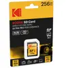Kodak Carte SDXC 2000x 256GB UHS-II U3 V90 Ultra Pro - Jusqu'à 300 Mo/s en Lecture et 270MB/s en écriture, pour DSLR, caméras vidéo 4K/8K UHD 360°