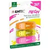 EMTEC C410 Neon - cle USB - 32 Go