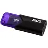 USB FlashDrive 128GB EMTEC B110 Click Easy (Violett) USB 3.2 (20MB/s)