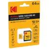Carte micro SD 64 Go Kodak UHS-I U3 V30 A1 Extra Performance