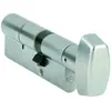 Cisa - Cylindre à bouton B30X30 laiton nickelé 832604-02-0A