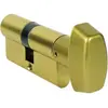 Cylindre à bouton B30X30 laiton poli - CISA - 832604-01-0A TU