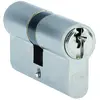 Cisa - Cylindre à double entrée 30X30 laiton nickelé 831007-02-0A