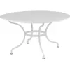 Table Ronde Ø137 cm Romane en Acier FERMOB  Métal