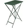 Table Rectangulaire Pliante 57 x 37 cm Bistro en Acier FERMOB  Métal