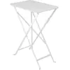 Table Rectangulaire Pliante 57 x 37 cm Bistro en Acier FERMOB  Métal