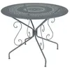 Table Ronde Ø96 cm Montmartre en Acier FERMOB  Métal