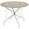 Table Ronde Ø96 cm Montmartre en Acier FERMOB  Métal