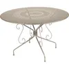 Table Ronde Ø117 cm Montmartre en Acier FERMOB Métal