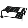 Fermob - Table basse Luxembourg - Noir - Aluminium - Designer Frédéric Sofia