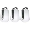 Fermob BALAD-Lot de 3 Lampes nomades LED d'extérieur H12cm