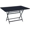 Fermob - Table pliante Caractère - Bleu - Acier - Designer Studio Fermob