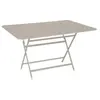 Fermob - Table pliante Caractère - Beige - Acier - Designer Studio Fermob