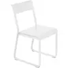 Fermob - Chaise Bellevie - Blanc - Aluminium - Designer Pagnon & Pelha...