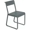 Fermob - Chaise Bellevie - Gris - Aluminium - Designer Pagnon & Pelhaî...