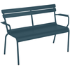 Banc de jardin LUXEMBOURG 2 places - 21 bleu acapulco Fermob