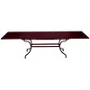 Table Rectangulaire à Rallonges 200/300 x 100 cm Romane en Acier FERMOB  Métal