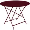 Fermob - Table ronde Bistro - Violet - Acier laqué - Designer Studio Fermob
