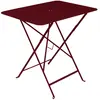 Table Rectangulaire Pliante 77 x 57 cm Bistro en Acier FERMOB  Métal