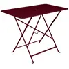 Table Rectangulaire Pliante 97 x 57 cm Bistro en Acier FERMOB  Métal