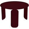 Table Bebop ronde - B9 cerise noire - Ø 60 cm Fermob