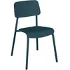 Fermob - Chaise empilable Studie - Bleu - Aluminium - Designer Tristan...