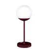 Lampe MOOON! H 41 cm - B9 cerise noire Fermob