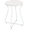 Fermob - Tabouret Cocotte - Blanc - Acier - Designer Studio Fermob