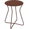 Table Basse Ronde Hauteur 45 cm Cocotte en Acier FERMOB  Métal