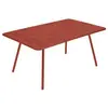 Fermob Table 165x100 Luxembourg Ocre Rouge