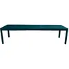Fermob - Table rectangulaire Ribambelle - Bleu - Aluminium - Designer Studio Fermob