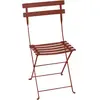 Lot de 2 Chaises Pliantes Bistro Métal en Acier FERMOB Métal