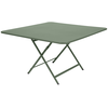 Table pliante CARACTÈRE - carré, 128 x 128 cm - 82 cactus mat Fermob