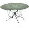 Table Ronde Ø117 cm Montmartre en Acier FERMOB  Métal