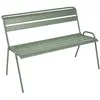 FERMOB Banc Monceau - Acier - Vert cactus - 111x60x60cm