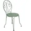 Lot de 2 Chaises Empilables Montmartre en Acier FERMOB  Métal