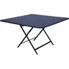 Table Carrée Pliante 128 x 128 cm Caractère en Acier FERMOB  Métal
