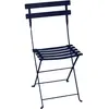 Fermob - Chaise pliante Bistro - Bleu - Acier laqué - Designer Studio Fermob